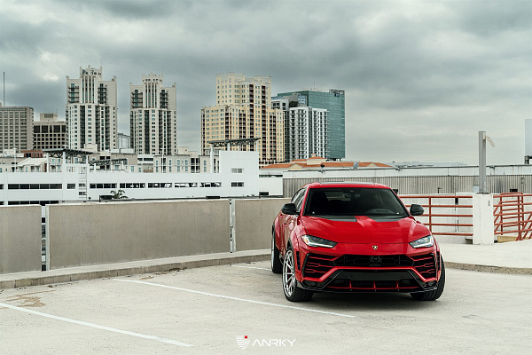 Фото дисков Anrky AN38 Полированный лак на Lamborghini Urus