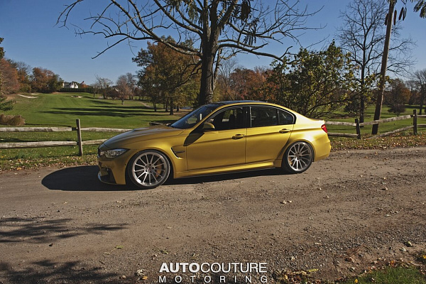 Фото дисков HRE 303M Глянцевый лак на BMW 3/M3 (F3x/F80)