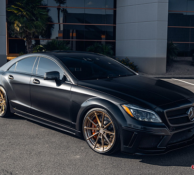 Фото дисков Anrky AN28 на Mercedes-Benz CLS (C218)