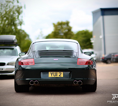 Фото дисков Vossen S21-01 на Porsche 911 VI