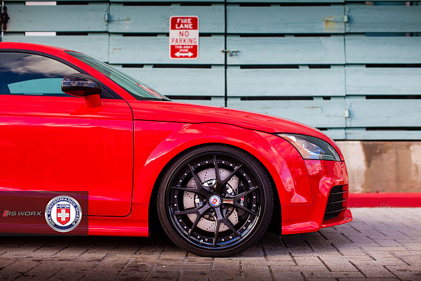 Фото дисков HRE S101 Черный сатин на Audi TT (8J)