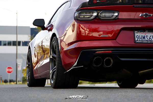 Фото дисков MRR M017 Черный сатин на Chevrolet Camaro VI
