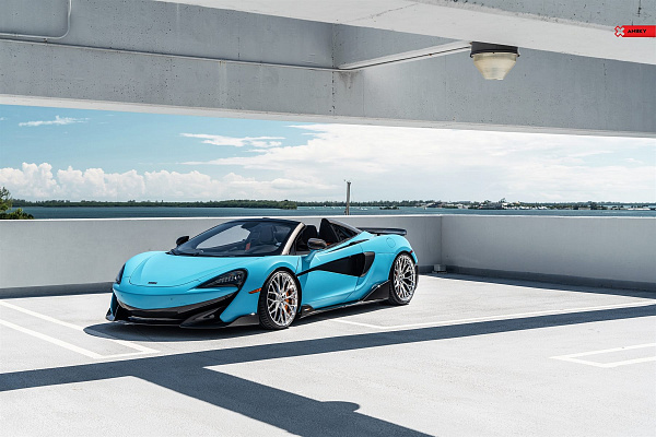 Фото дисков Anrky AN10 Полированный лак на McLaren 600