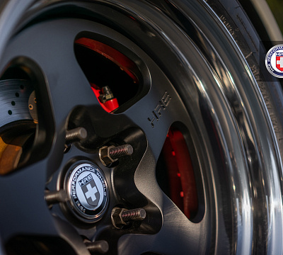 Фото дисков HRE 527 на Porsche 911 II