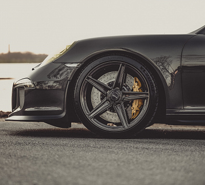 Фото дисков Vossen M-X5 на Porsche 911 VII