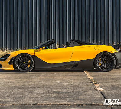 Фото дисков Vossen M-X6 на McLaren 720S