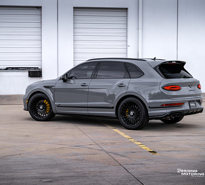 Фото дисков Vossen HF-8 на Bentley Bentayga