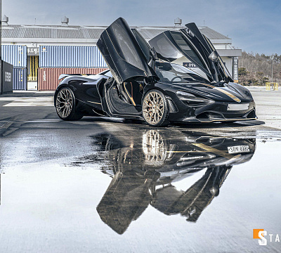 Фото дисков Vossen S17-01 на McLaren 720S