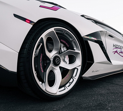 Фото дисков Brixton Forged NC01-R на Lamborghini Aventador