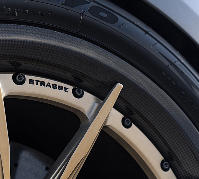 Фото дисков Strasse Wheels SV10 Track на Audi R8 (4S)