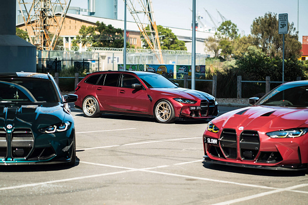 Фото дисков HRE 521 Глянцевая шампань на BMW 3/M3 (G2x/G80)
