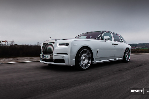 Фото дисков NOVITEC SP2 Глянцевый лак на Rolls-Royce Phantom