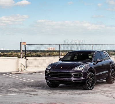 Фото дисков Vossen HF-2 на Porsche Cayenne III