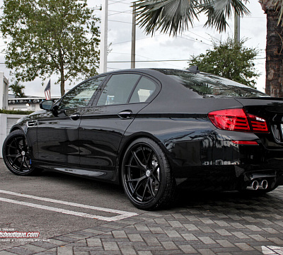 Фото дисков HRE S101 на BMW 5/M5 (F10)