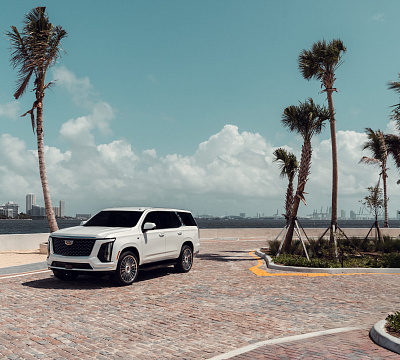 Фото дисков Vossen HF-8 на Cadillac Escalade V