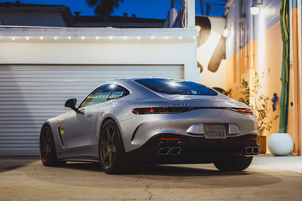 Фото дисков Brixton Forged RS01 Матовый графит на Mercedes-Benz AMG GT II