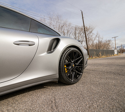 Фото дисков Vossen EVO-5R на Porsche 911 VIII
