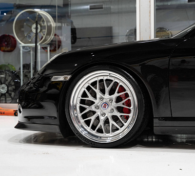 Фото дисков HRE 520 на Porsche 911 VI
