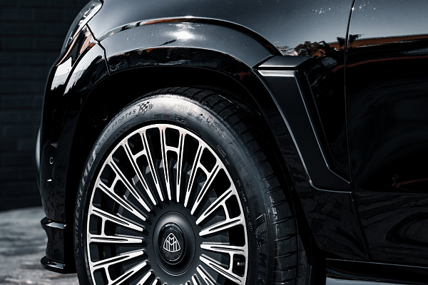 Фото дисков Brixton Forged LX07 Алмазная проточка на Mercedes-Benz GLS (X167)