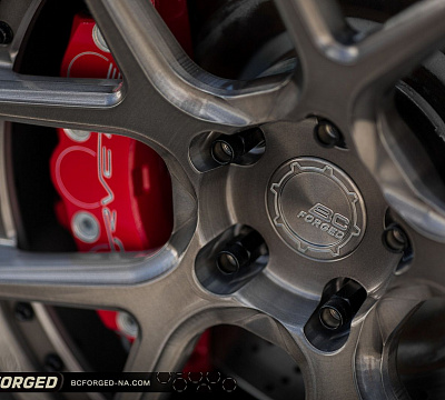 Фото дисков BC Forged HCS02 на Chevrolet Corvette C6