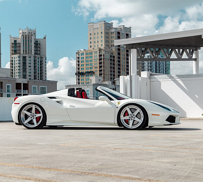 Фото дисков Anrky AN35 на Ferrari 488