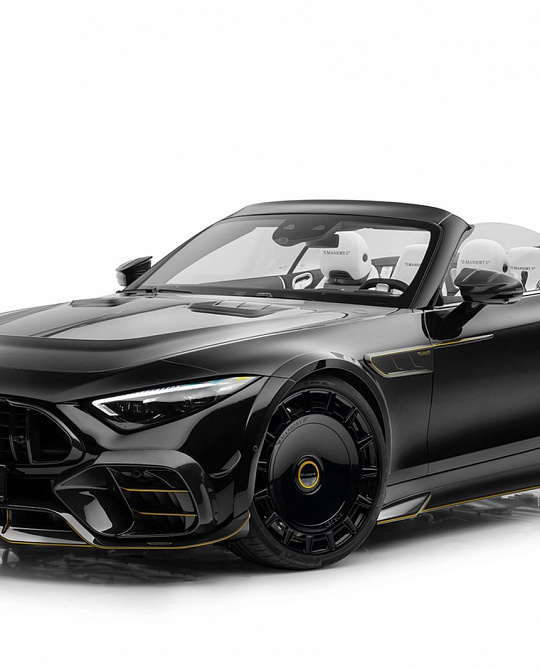 Фото дисков FD.15 Черный глянец на Mercedes-Benz SL (R232)