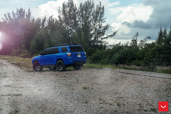 Фото дисков Vossen HF6-2 Черный сатин на Toyota 4Runner V