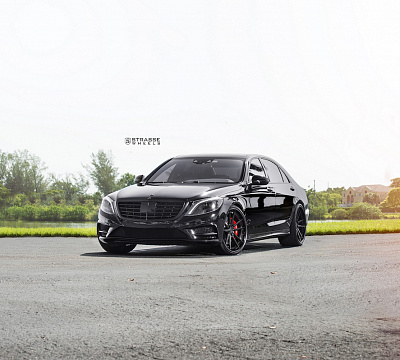 Фото дисков Strasse Wheels SV1 Deep Concave FS на Mercedes-Benz S-Class (W222, C217)
