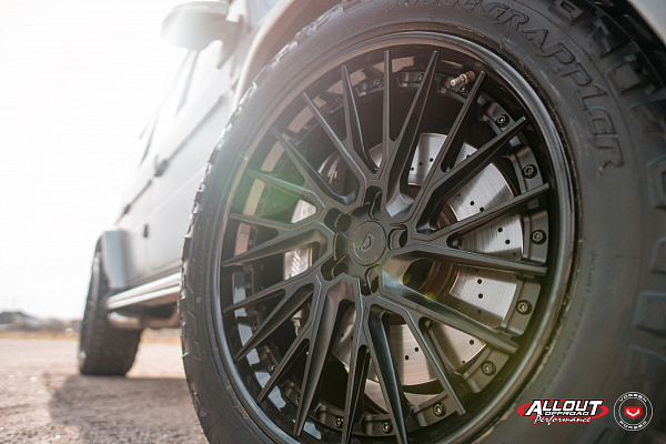 Фото дисков Vossen EVO-6T (3-Piece) Черный сатин на Mercedes-Benz G-Class III