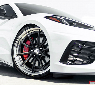 Фото дисков HRE S104SC на Chevrolet Corvette C8