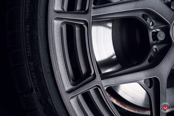 Фото дисков Vossen LC3-01 Сатиновый тонированный лак на Tesla Model S