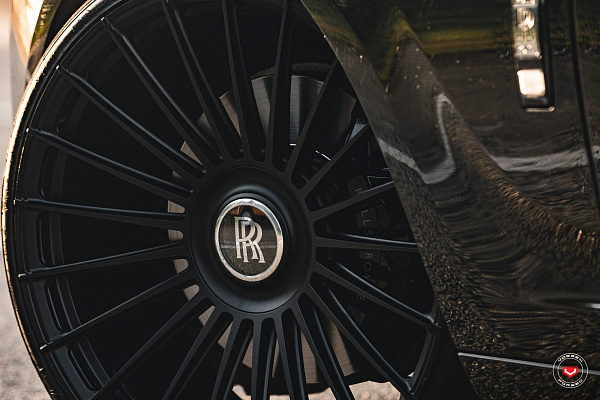 Фото дисков Vossen S17-13 Черный сатин на Rolls-Royce Ghost I