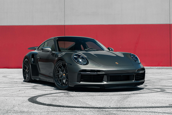 Фото дисков HRE S101SC Черный сатин на Porsche 911 VIII
