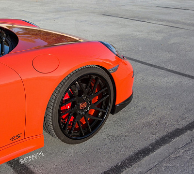 Фото дисков Strasse Wheels SM7T Deep Concave на Porsche 911 VII