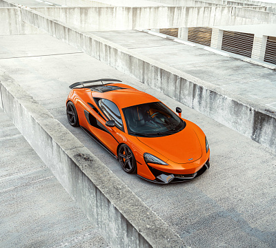 Фото дисков Vossen M-X5 на McLaren 570S