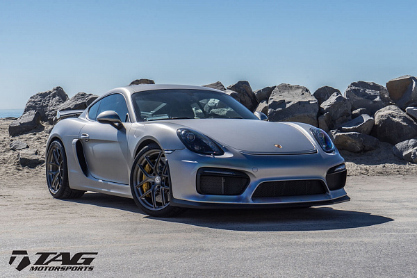 Фото дисков HRE R101 Lightweight Глянцевый тонированный лак на Porsche Cayman II