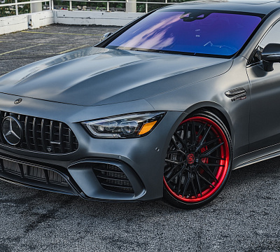Фото дисков Strasse Wheels SV10M-RS Deep Concave FS на Mercedes-Benz AMG GT I