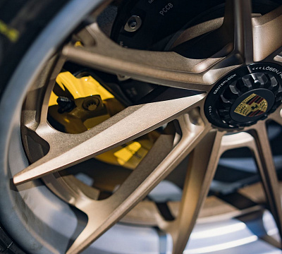 Фото дисков Anrky AN38 на Porsche 911 VII