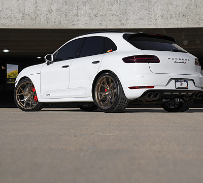 Фото дисков Vossen HF-5 на Porsche Macan I