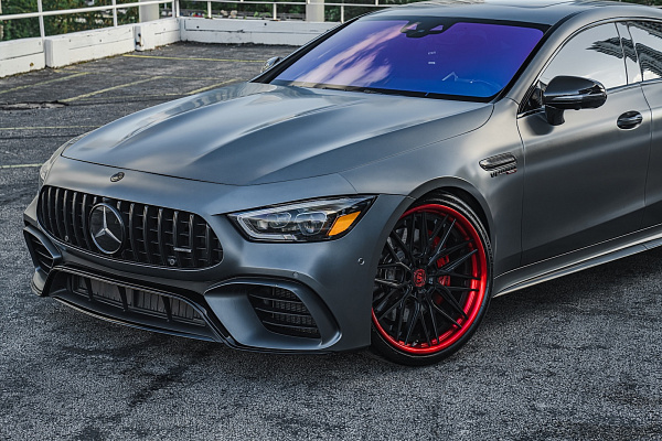 Фото дисков Strasse Wheels SV10M-RS Deep Concave FS Другой цвет на Mercedes-Benz AMG GT I