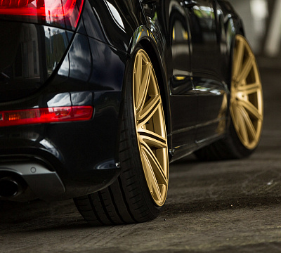 Фото дисков Vossen CV4 на Audi Q5 (8R)