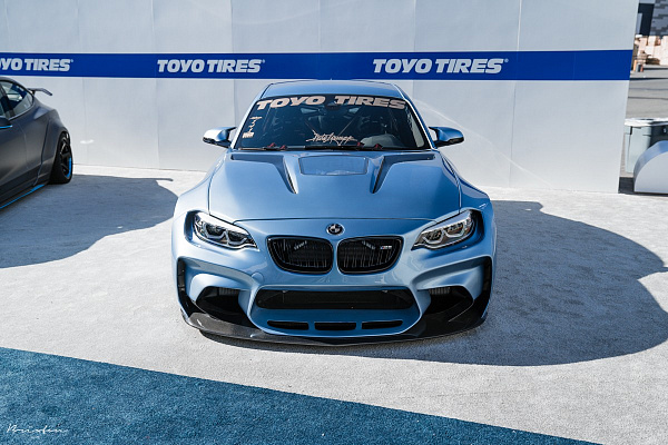 Фото дисков Brixton Forged HS1 Сатиновый лак на BMW 2/M2 (F22/F87)