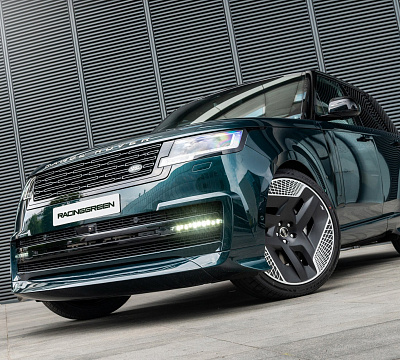 Фото дисков Kahn Type 33 Fintail на Range Rover V