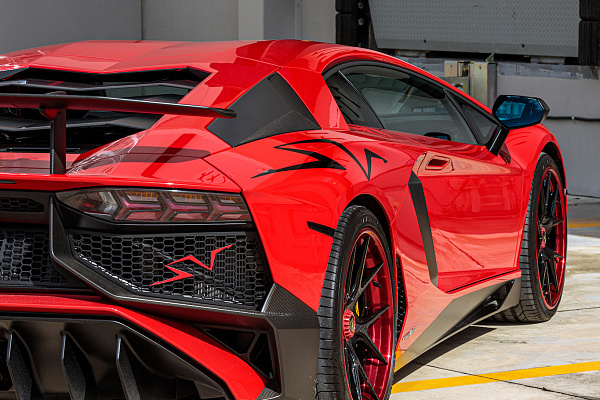 Фото дисков Strasse Wheels SM5R Deep Concave FS Другой цвет на Lamborghini Aventador