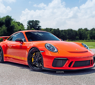 Фото дисков Strasse Wheels SV2 Deep Concave Monoblock на Porsche 911 VII