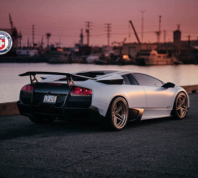 Фото дисков HRE S107 на Lamborghini Murcielago