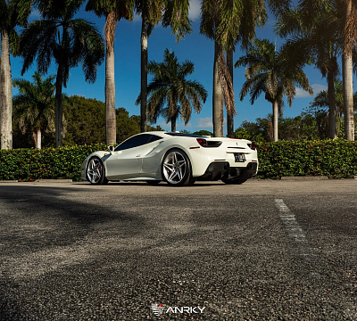 Фото дисков Anrky S1-X3 на Ferrari 488