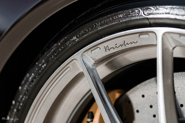 Фото дисков Brixton Forged WR3.2 Сатиновый тонированный лак на Porsche 911 VII