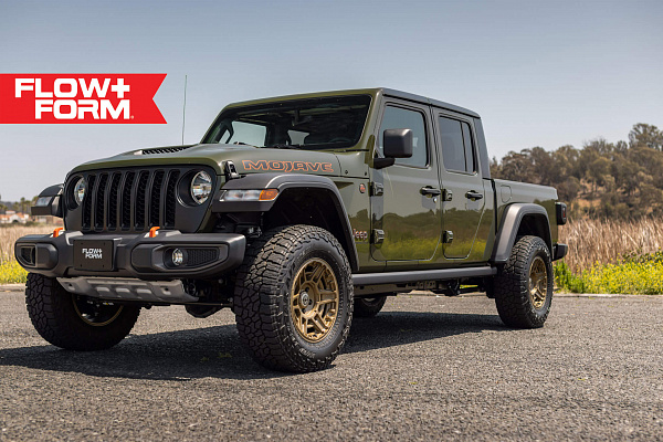 Фото дисков HRE FT1 Глянцевое темное золото на Jeep Gladiator II (JT)