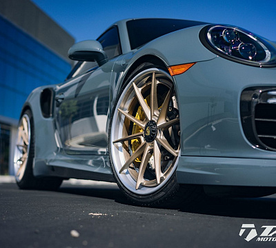 Фото дисков Anrky AN38 на Porsche 911 VII